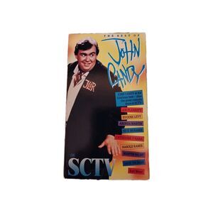 The Best Of John Candy On SCTV VHS With Eugene Levy Harold Ramos Rick  Moranis